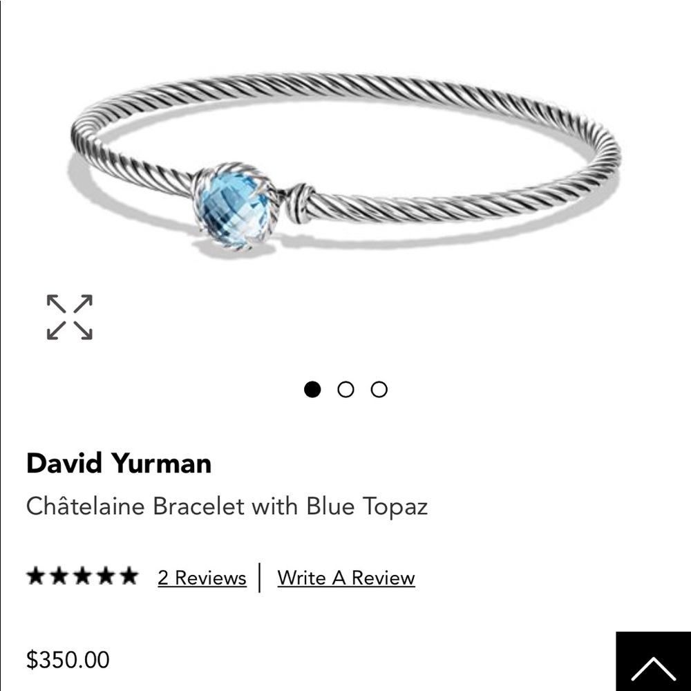 Blue Topaz David Yurman Bracelet